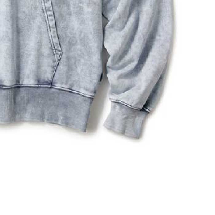 Acid Washed Lo-Fi Sweat Hoodie スウェット フーディー ケミカル ウォッシュ アシッド フード パーカー