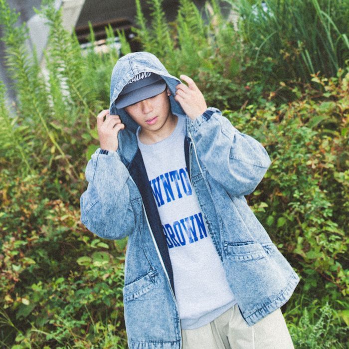 Acid Washed Hood Jacket アシッド ウォッシュ デニム フード ジャケット