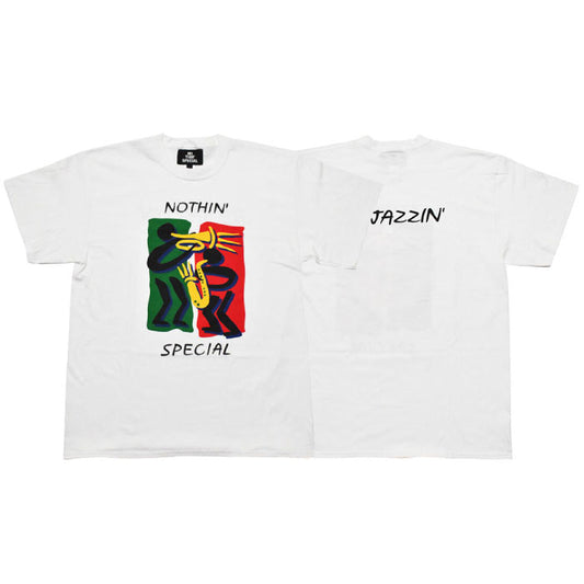 Be Jazzin' S/S Tee 半袖 Tシャツ White