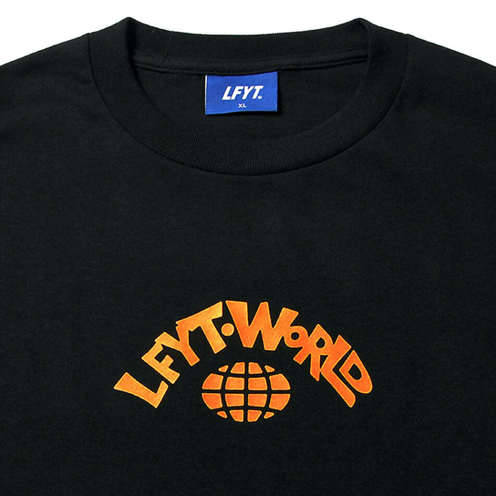 World S/S Tee ワールド 半袖 Tシャツ Black