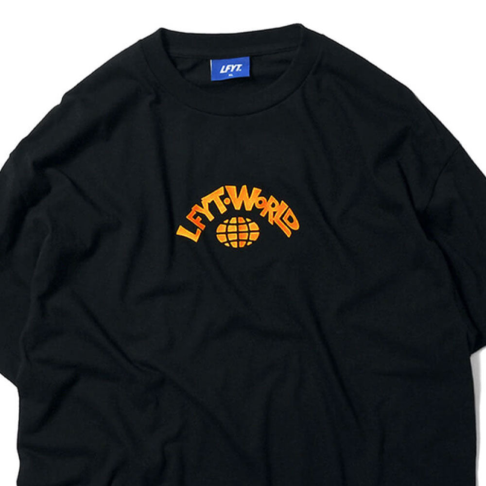 World S/S Tee ワールド 半袖 Tシャツ Black