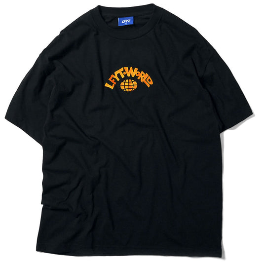 World S/S Tee ワールド 半袖 Tシャツ Black