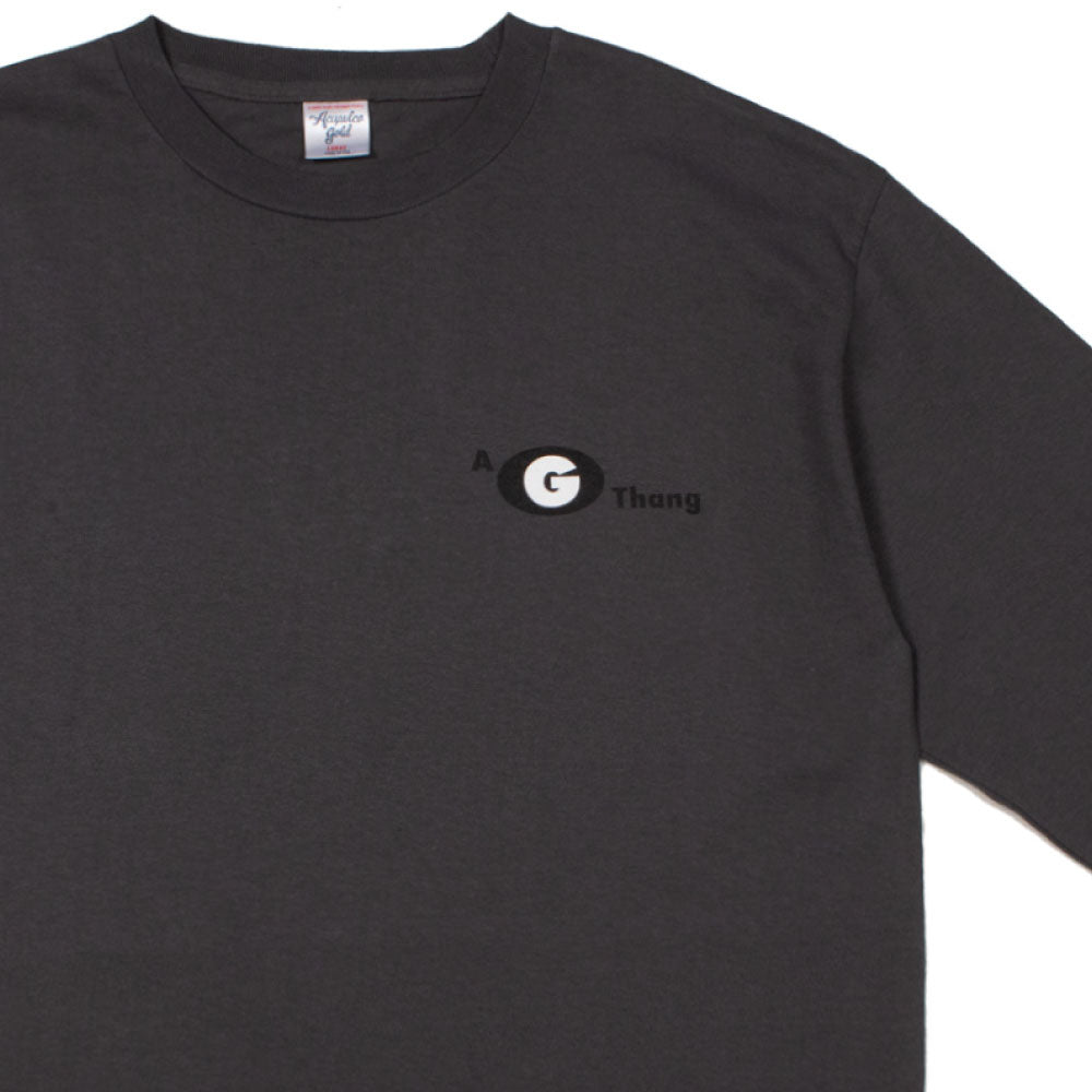 AG Thang L/S Tee ロングスリーブ ロンT 長袖 Tシャツ Chacoal Grey