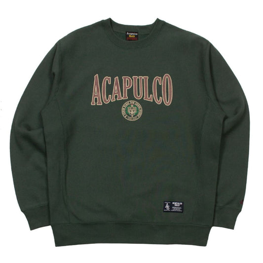 AG League Crewneck Sweat Shirt クルーネック スウェット カレッジ スウェット Green
