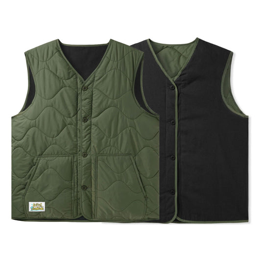 Gore Reversible Vest リバーシブル ベスト Olive Green Black