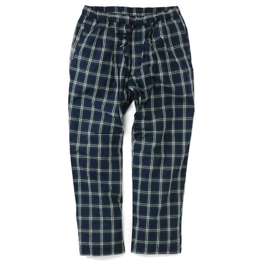 Patterned Pajama Pants チェック パターン パジャマ パンツ プレイド Navy