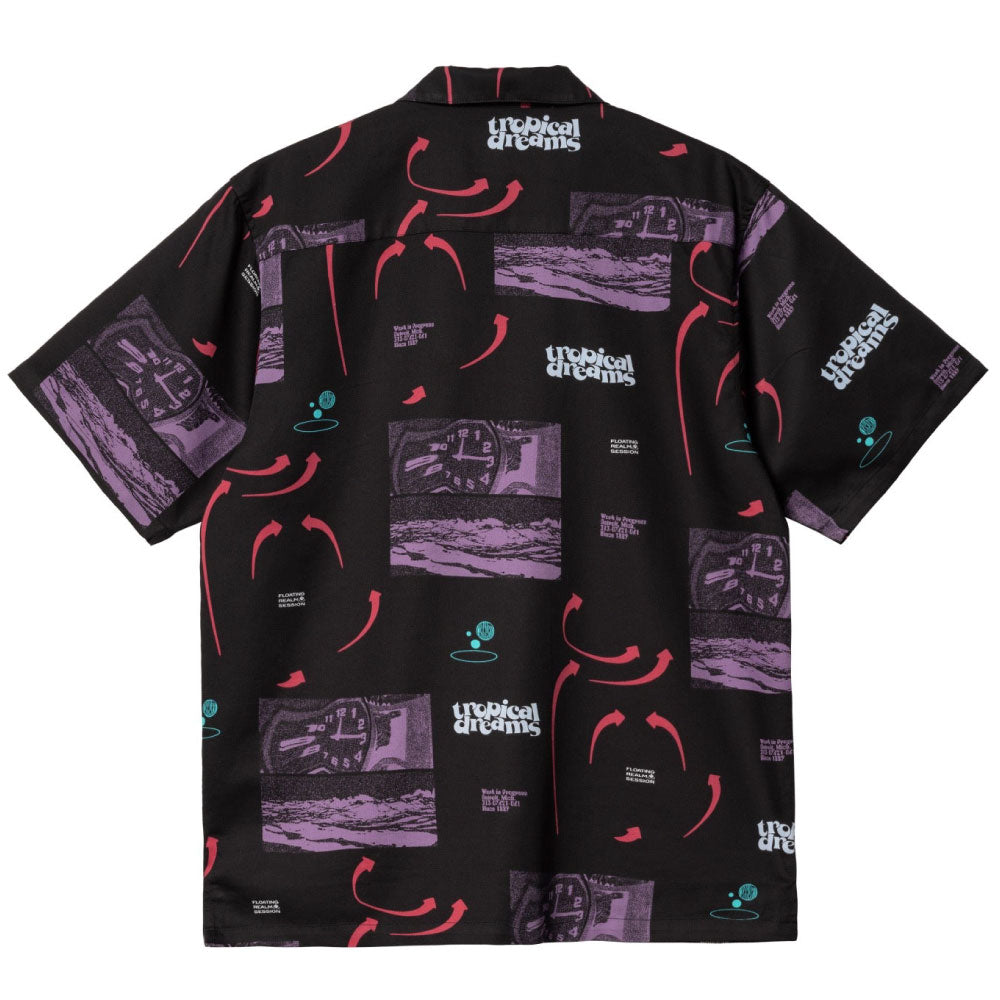 Dreams S/S Shirt 半袖 サテン ドリーム リゾート リラックス オープンカラー シャツ