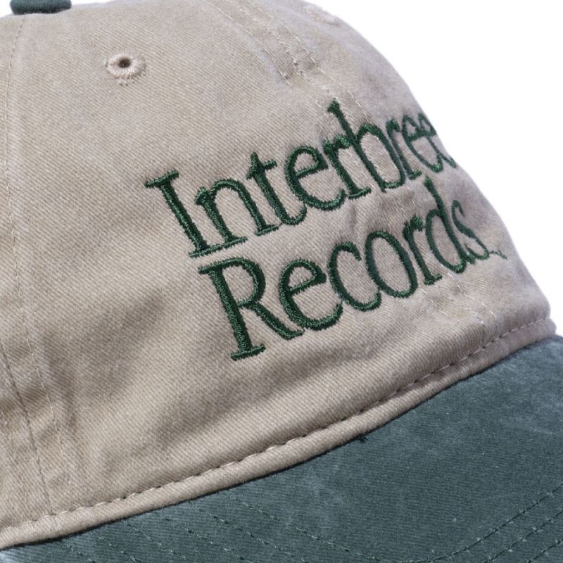 IB Records Staff Cap Sand 6パネル キャップ 帽子