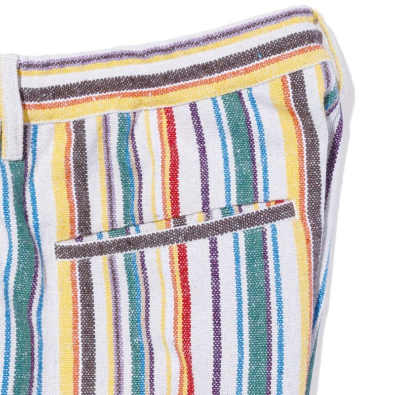 Summer Trippin Stripe Shorts Natural ストライプ メキシカン ショーツ