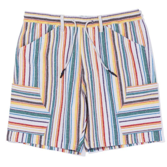 Summer Trippin Stripe Shorts Natural ストライプ メキシカン ショーツ