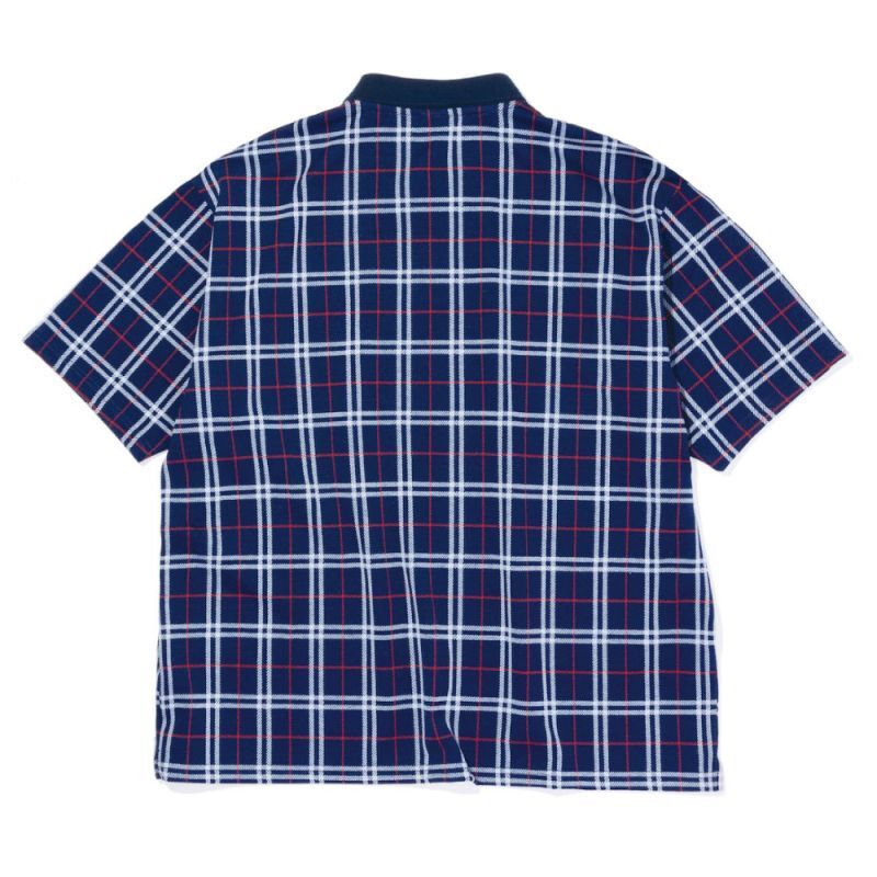 Classic Plaid Check S/S Polo Shirt Tartan Check タータン チェック 半袖 ポロ シャツ