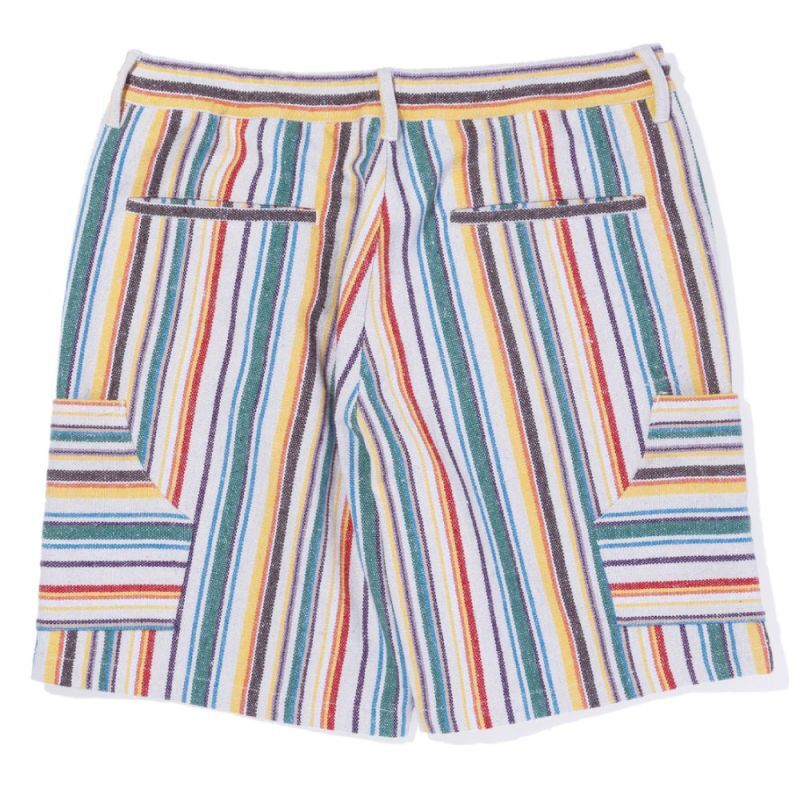 Summer Trippin Stripe Shorts Natural ストライプ メキシカン ショーツ