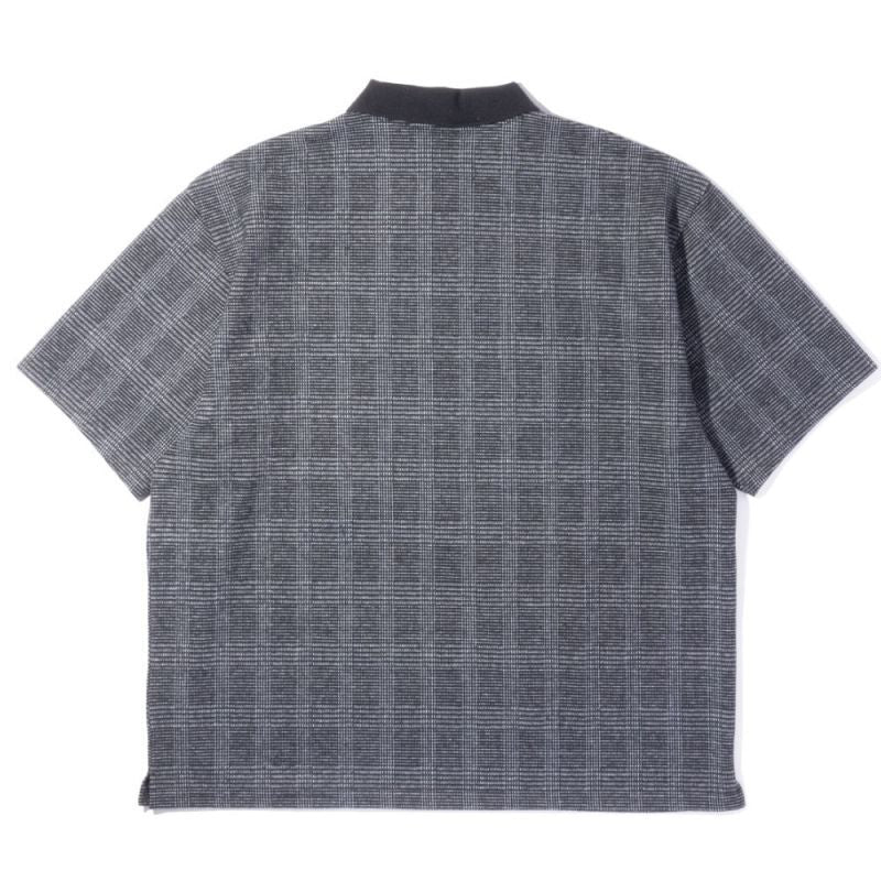 Classic Plaid Check S/S Polo Shirt Check チェック 半袖 ポロ シャツ