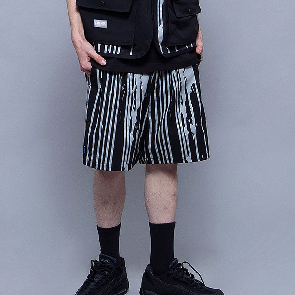 × KRINK Reflector Dripping Shorts クリンク イージー ショーツ ハーフパンツ