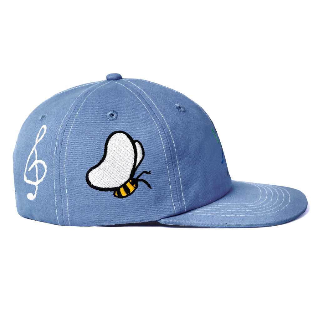 X Peanuts Dance 6Panel Cap ピーナッツ ダンス ロゴ パネル キャップ 帽子