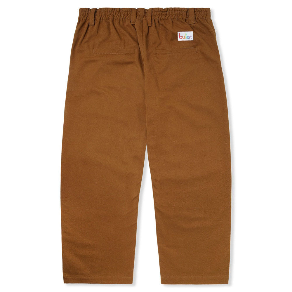 Wide Leg Chino Pants BRN コットン チノ パンツ