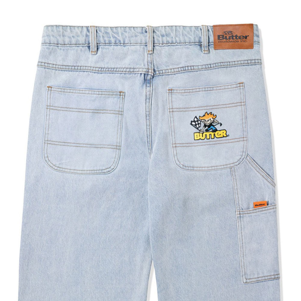 Racing Denim Relaxed Pants レーシング デニム パンツ