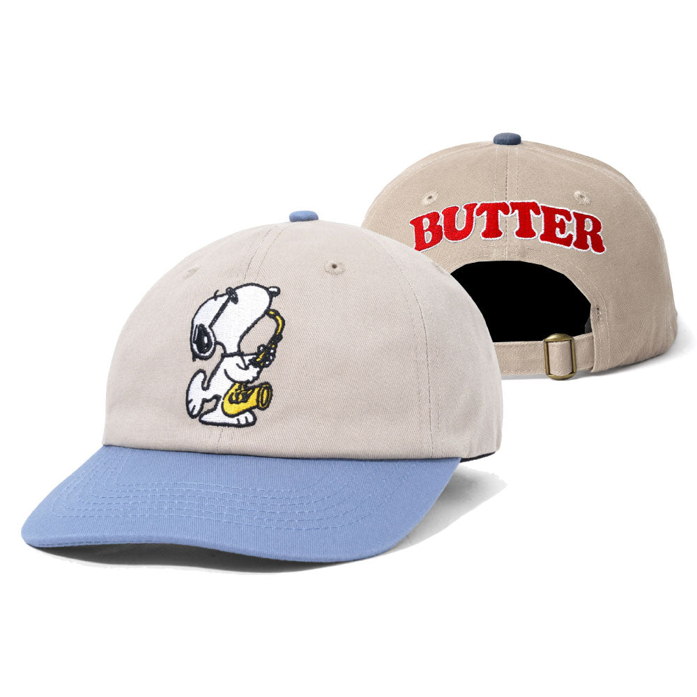 X Peanuts Jazz 6Panel Cap ピーナッツ ジャズ ロゴ パネル キャップ 帽子