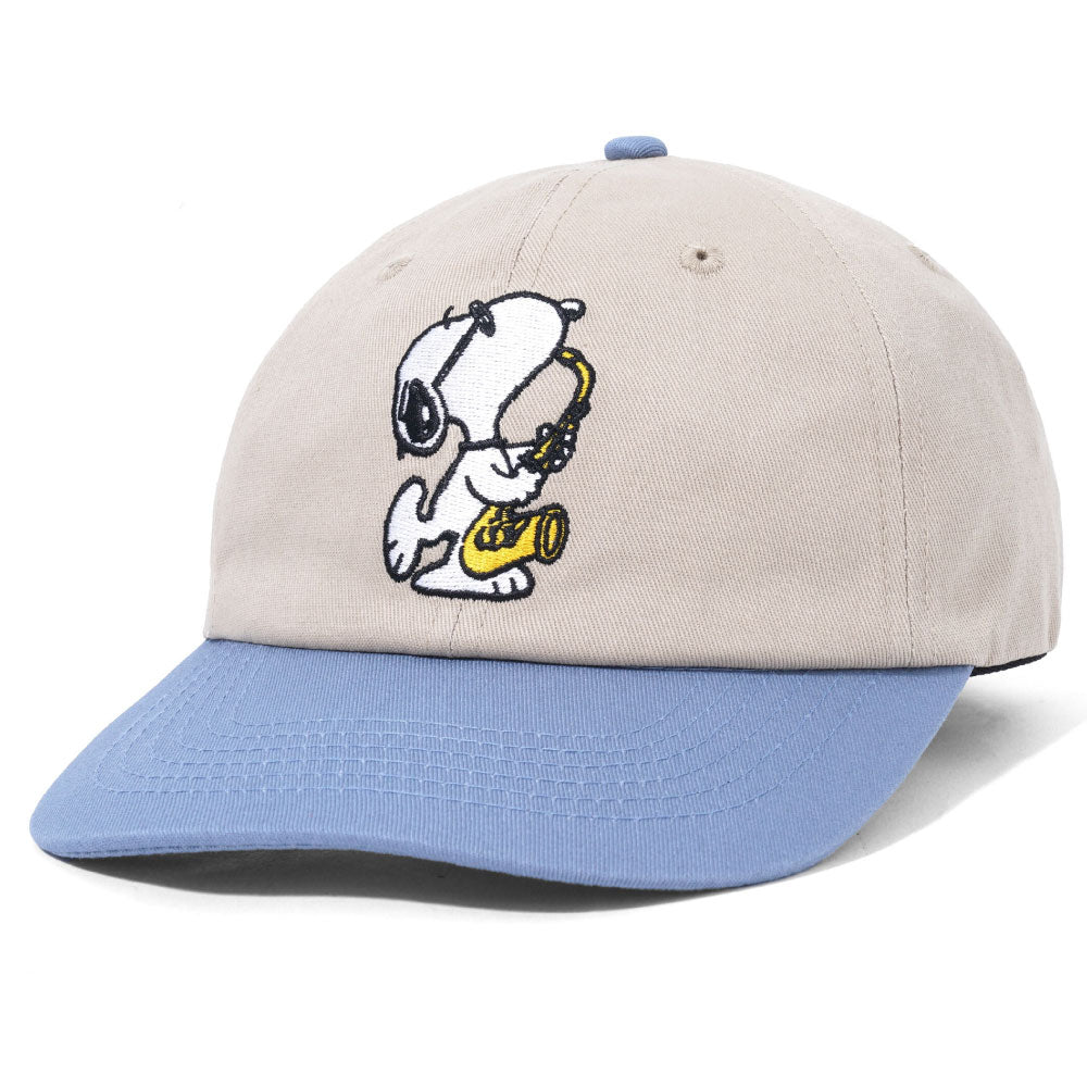 X Peanuts Jazz 6Panel Cap ピーナッツ ジャズ ロゴ パネル キャップ 帽子