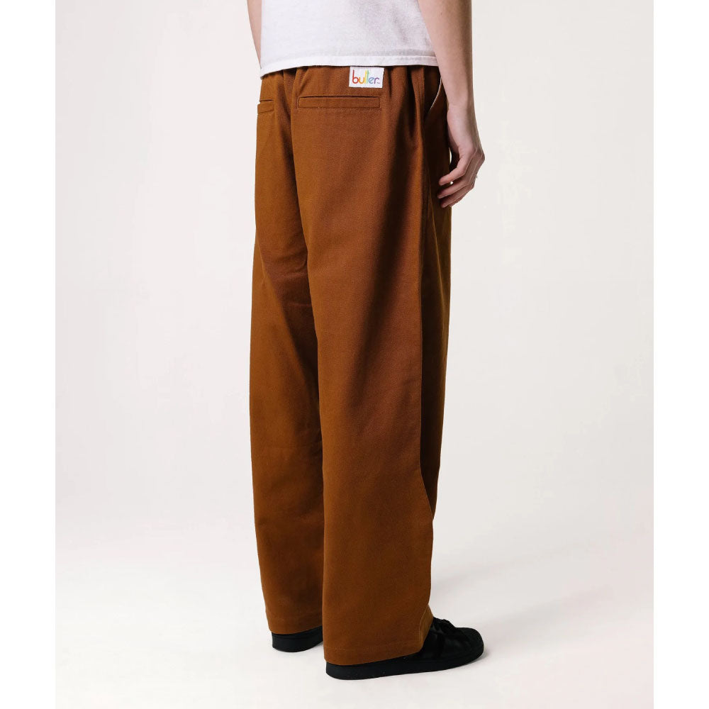 Wide Leg Chino Pants BRN コットン チノ パンツ