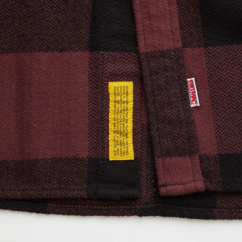 × Big Mac Buffalo L/S Block Check Shirt 長袖 ネルシャツ ブロック チェック コラボレーション シャツ