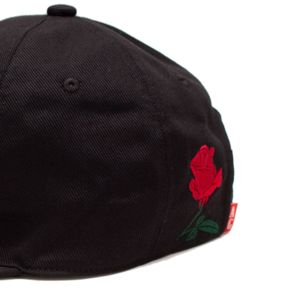 Rose Logo 6 Panel Cap ローズ ロゴ キャンプ キャップ 帽子