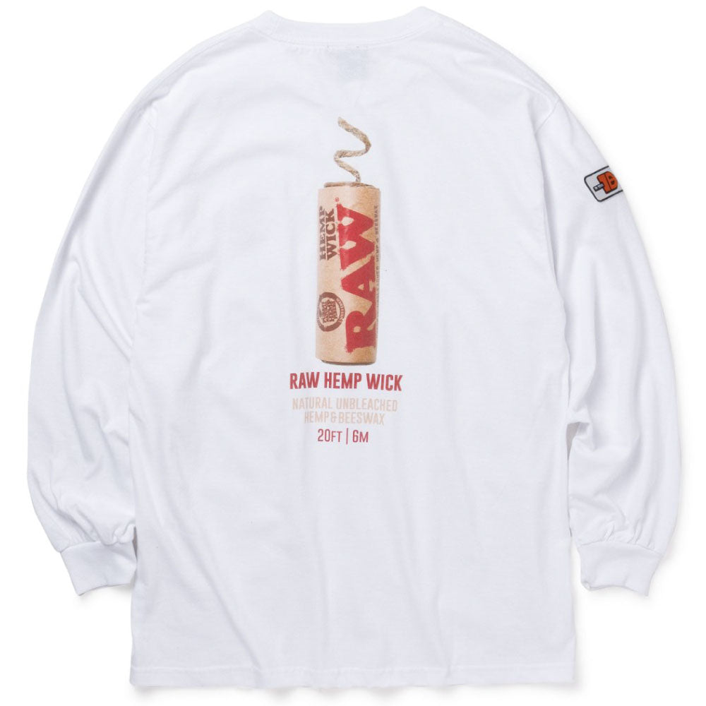 x RAW IB Hardware LEVEL5 L/S Tee 長袖 ロウ Tシャツ