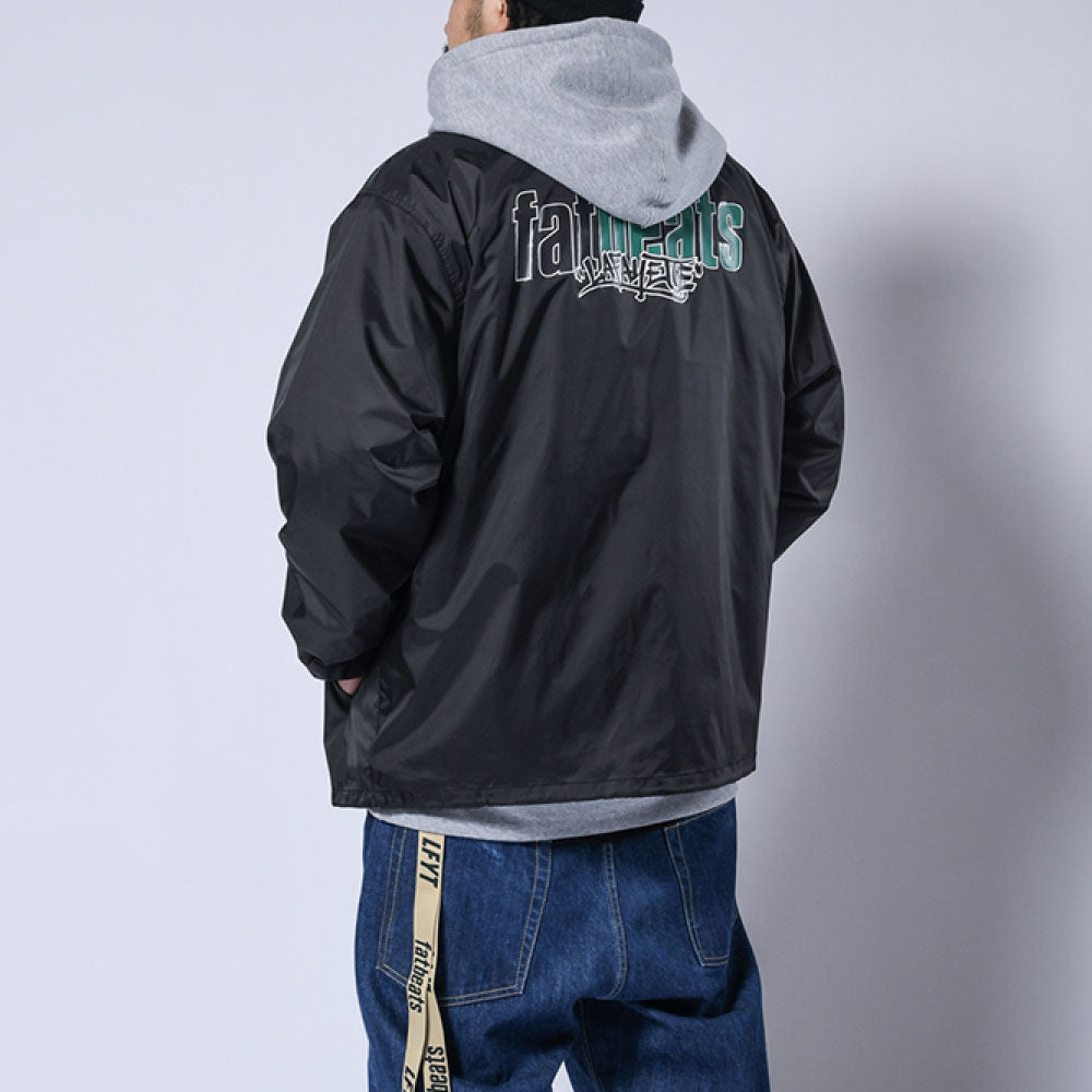 × Fatbeats Coach Jacket ファットビーツ ナイロン コーチ ジャケット