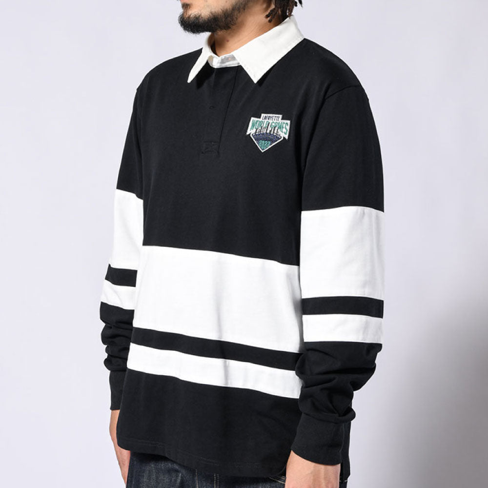 World Games Rugby L/S Shirt ラガー シャツ ロゴ 長袖 ラグビー Tシャツ