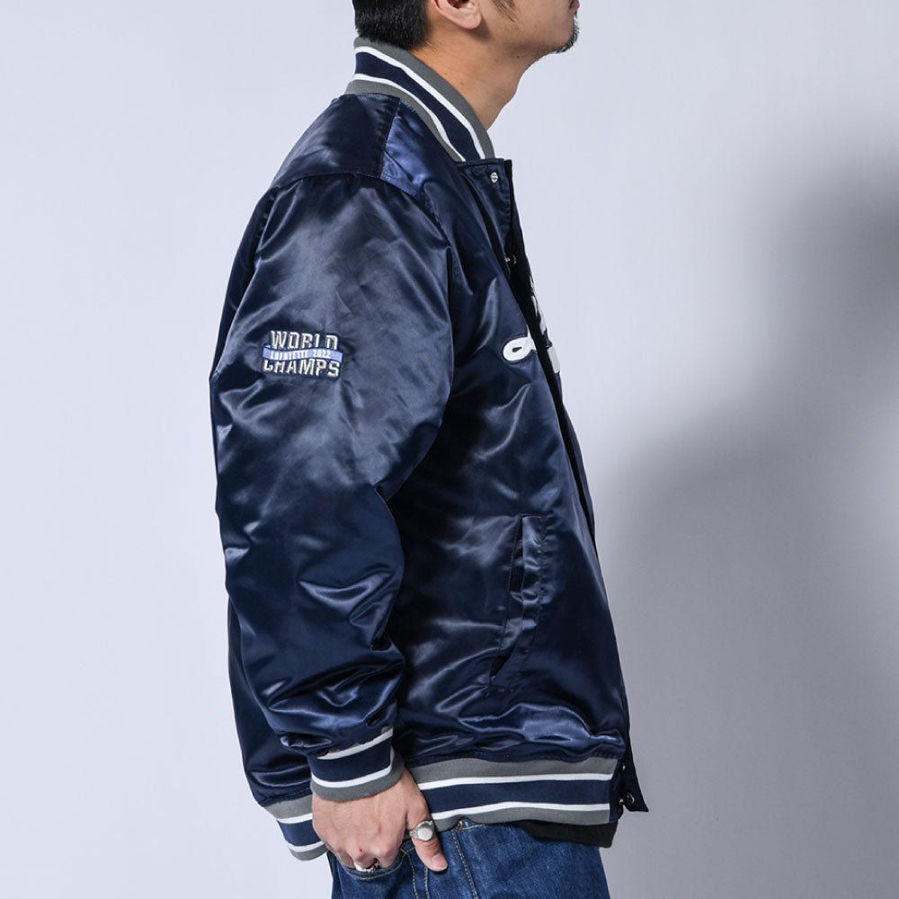 World Champs Satin Varsity Jacket ヴァーシティー スタジアム ナイロン ジャケット