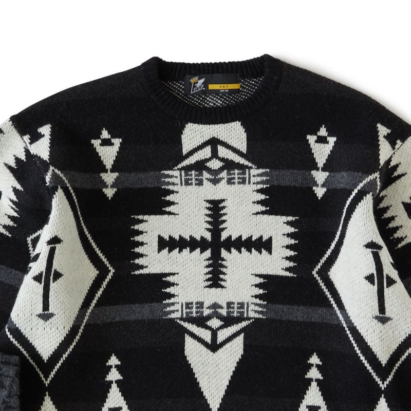 Heritage Crewneck Knit Native Sweater ネイティブ クルーネック ニット セーター