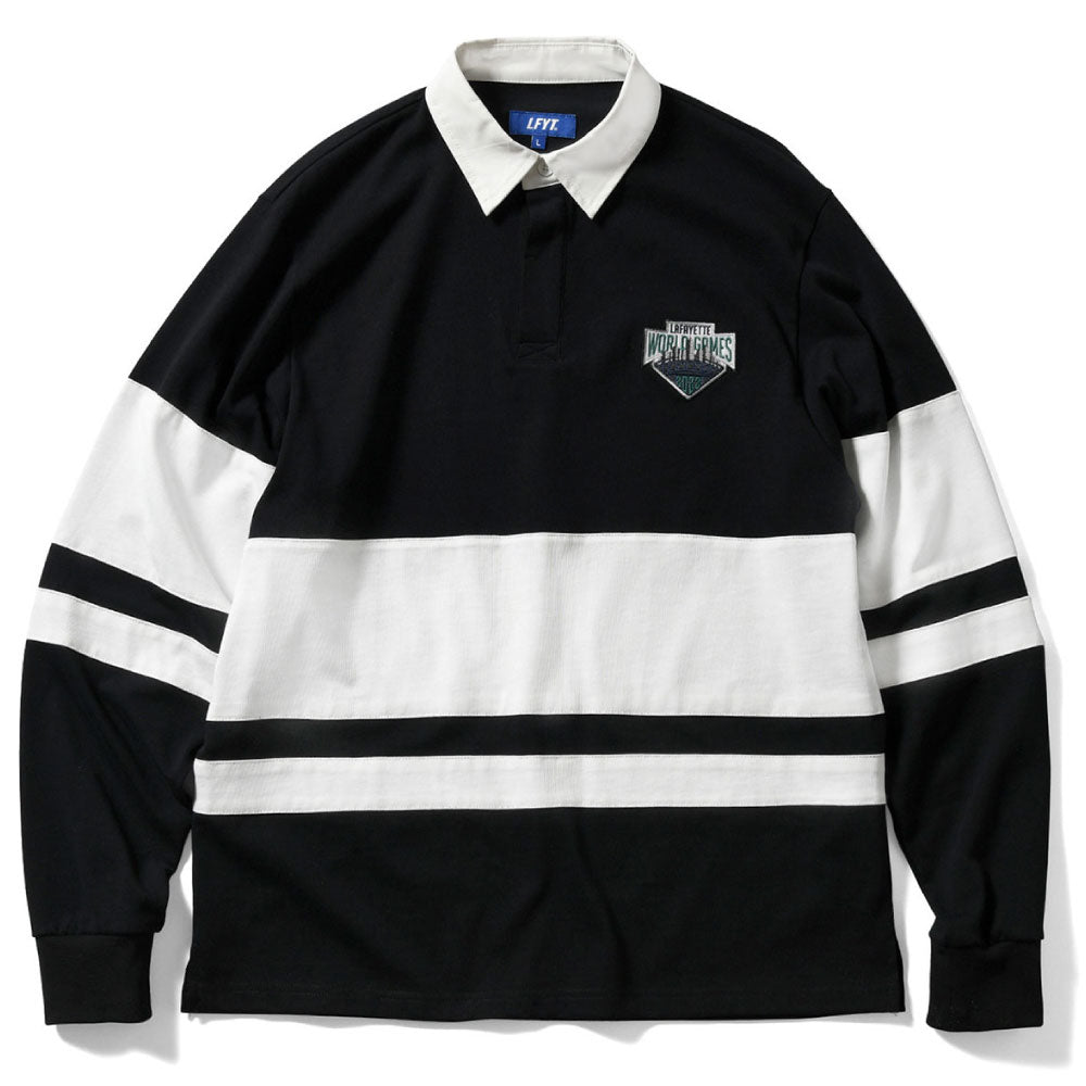 World Games Rugby L/S Shirt ラガー シャツ ロゴ 長袖 ラグビー Tシャツ