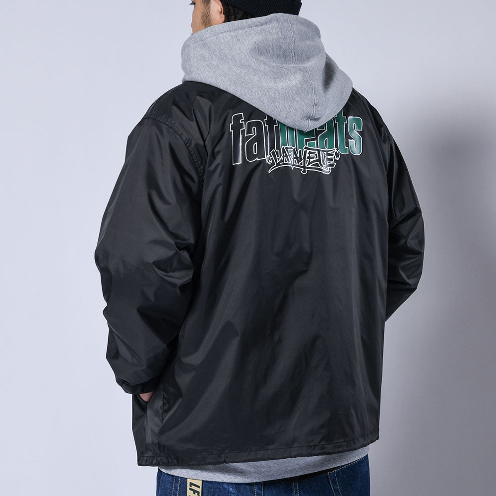 × Fatbeats Coach Jacket ファットビーツ ナイロン コーチ ジャケット