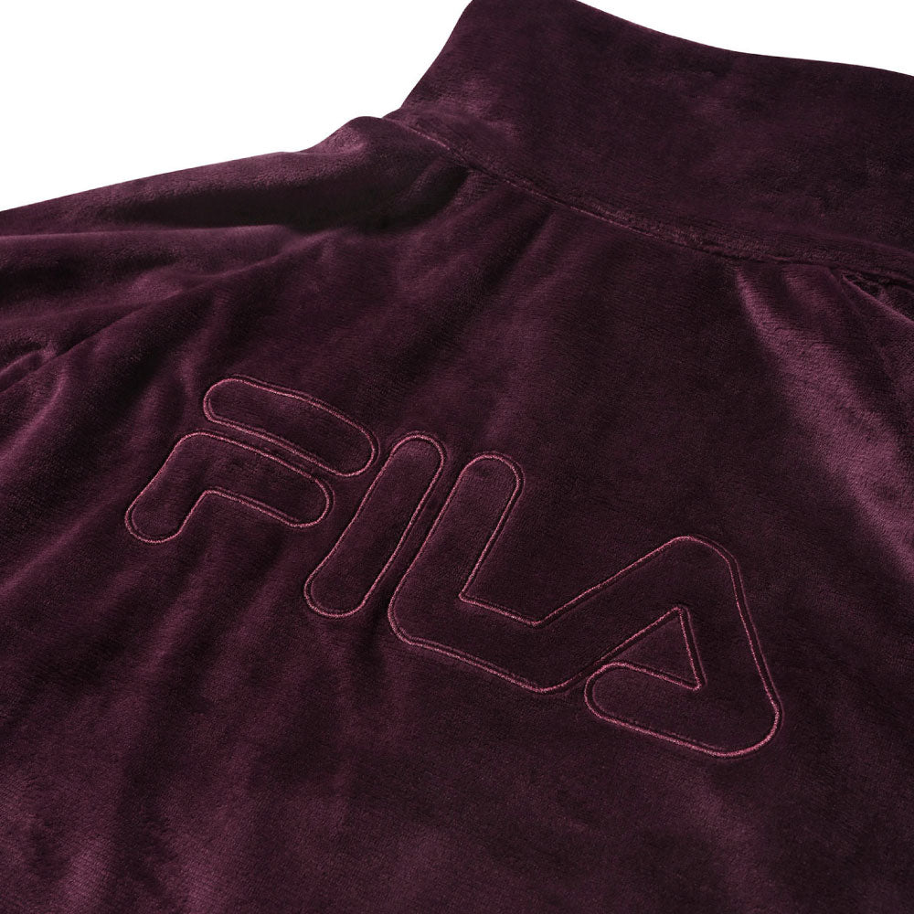 × FILA Heritage Velour Half Zip Pullover Shirt フィラ ハーフ ジップ ベロア プルオーバー シャツ