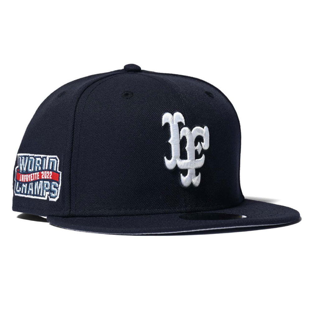 × New Era LF Logo 59Fifty World Champs Fitted Cap NVY ニューエラ キャップ 帽子