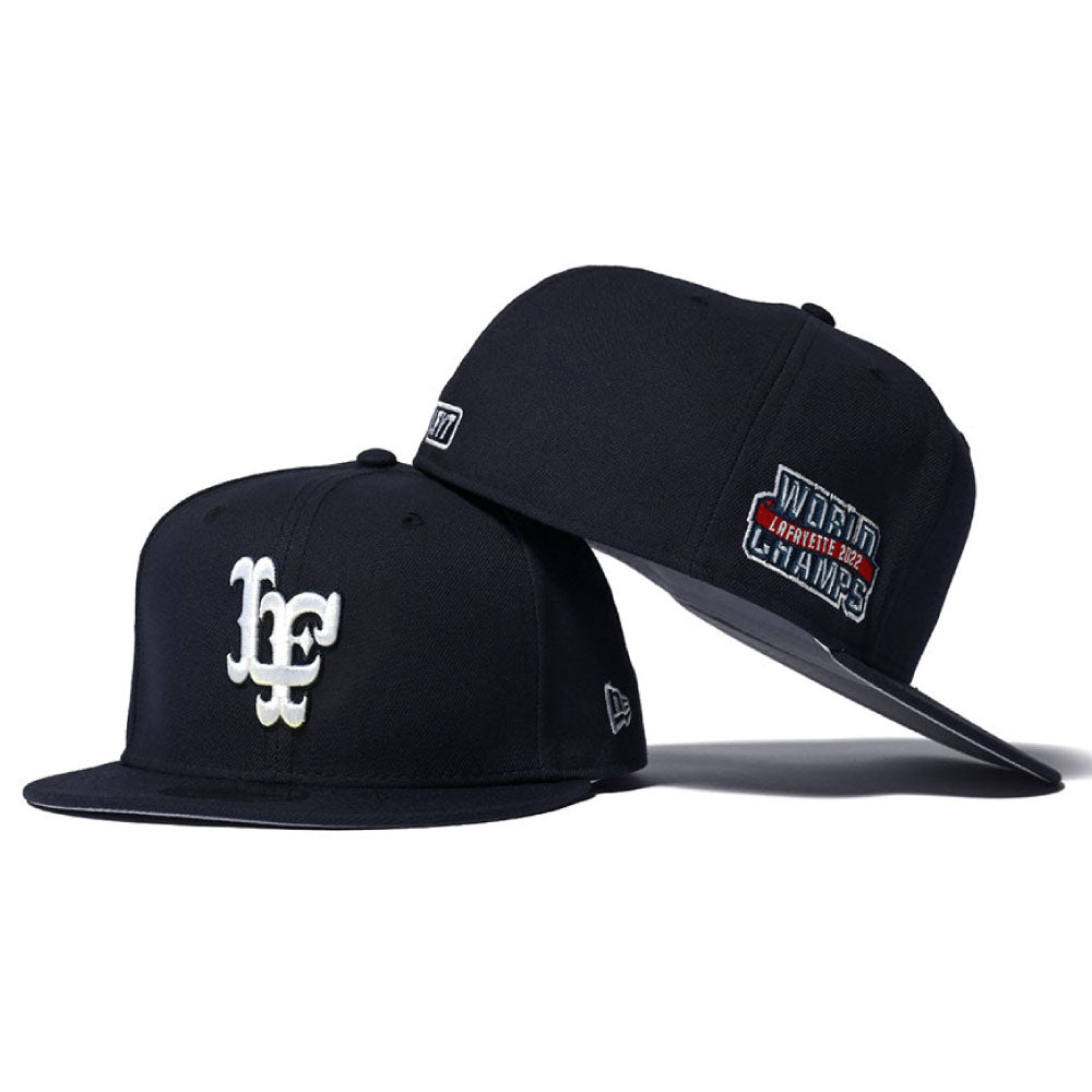 × New Era LF Logo 59Fifty World Champs Fitted Cap NVY ニューエラ キャップ 帽子