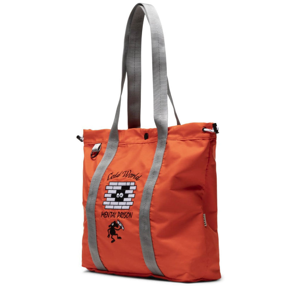 Frozen Goods × TAIKAN Mental Prison Flanker Tote Bag トート バッグ Orange