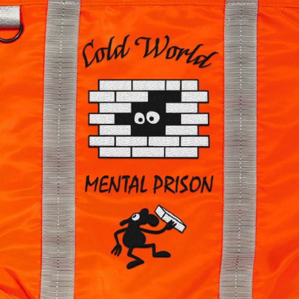 Frozen Goods × TAIKAN Mental Prison Flanker Tote Bag トート バッグ Orange