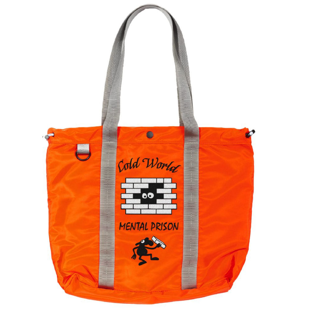 Frozen Goods × TAIKAN Mental Prison Flanker Tote Bag トート バッグ Orange