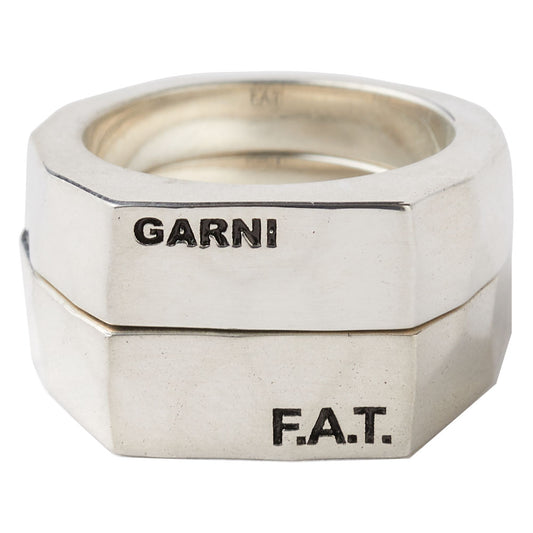 × GARNI.F"Stack" Ring ガルニ シルバー925 ピンキー リング シンプル ミニマム ラウンド