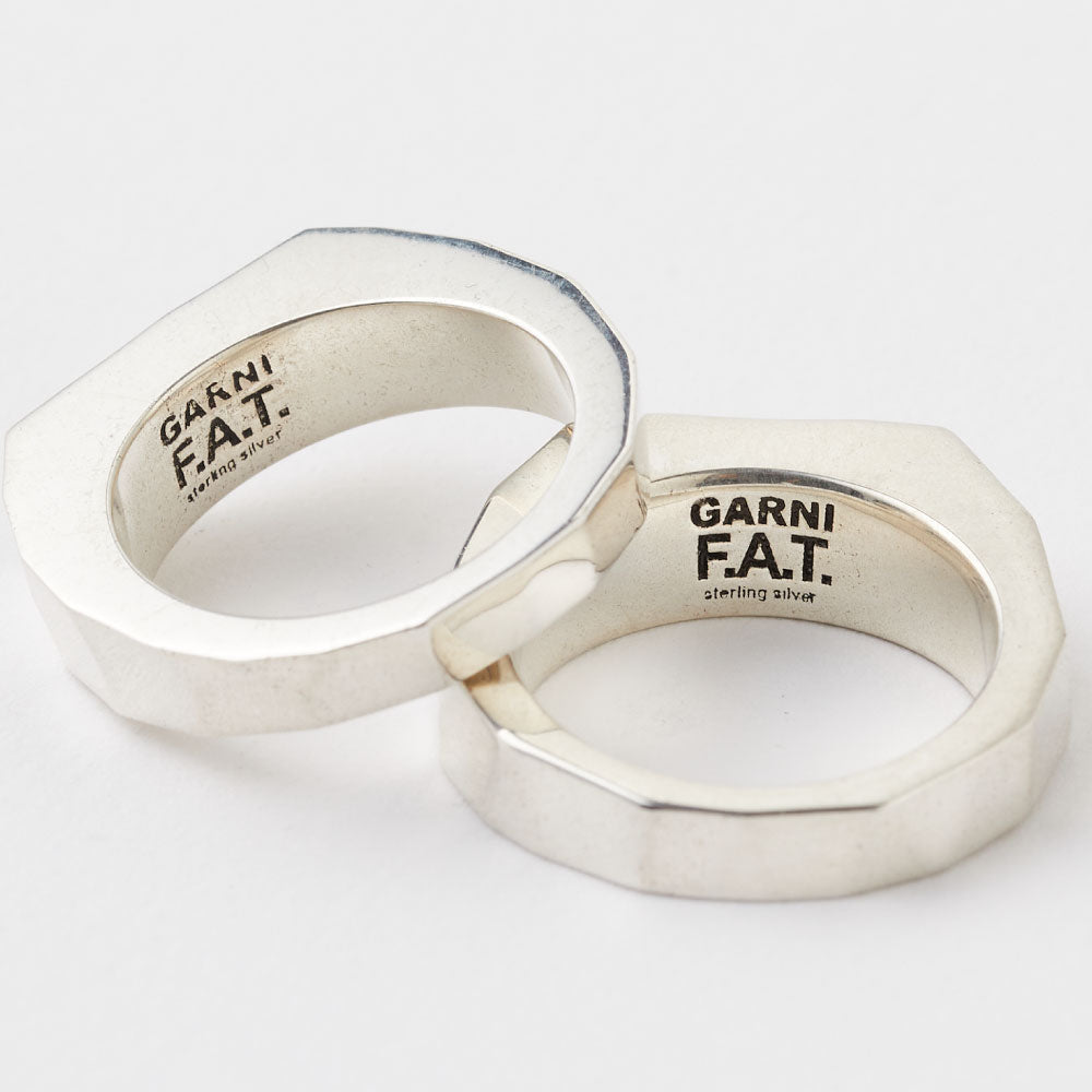 × GARNI.F"Stack" Ring ガルニ シルバー925 ピンキー リング シンプル ミニマム ラウンド