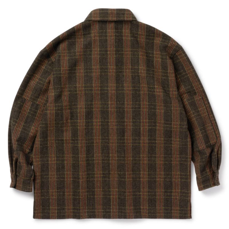 Farmer’s Plaid L/S Shirts Jacket チェック シャツ ジャケット