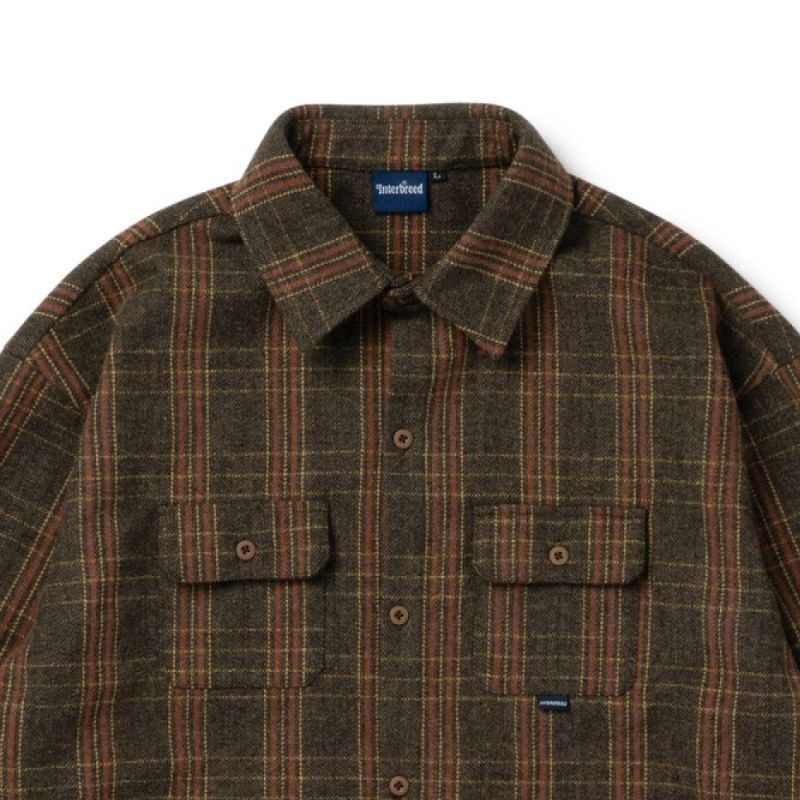 Farmer’s Plaid L/S Shirts Jacket チェック シャツ ジャケット