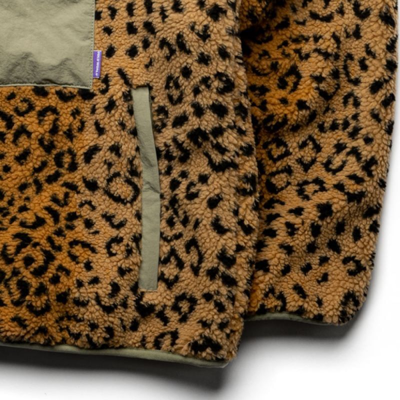 Wild Thing Sherpa Jacket Leopard ワイルドシング シェルパ フリース ジャケット