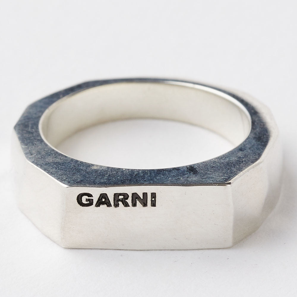 × GARNI.F"Stack" Ring ガルニ シルバー925 ピンキー リング シンプル ミニマム ラウンド