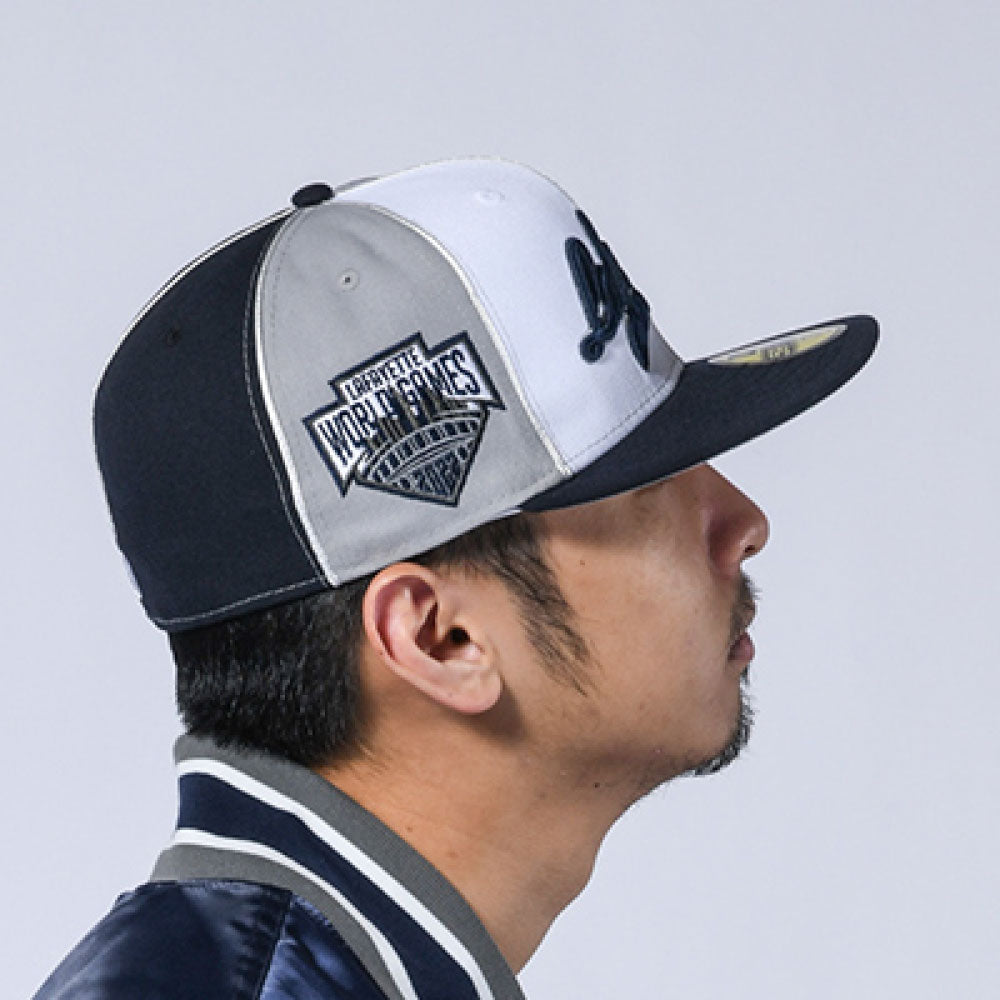 × New Era 59Fifty 3Tone Team Logo Fitted Cap ニューエラ ロゴ キャップ 帽子 …