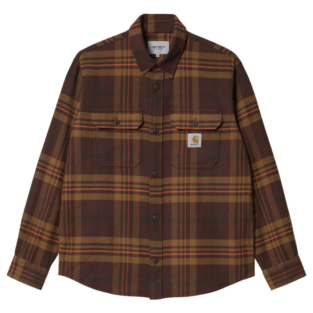 Wallace L/S Flannel Check Shirt コットン ヘリンボーン フランネル チェック ボタンダウン 長袖 シャツ