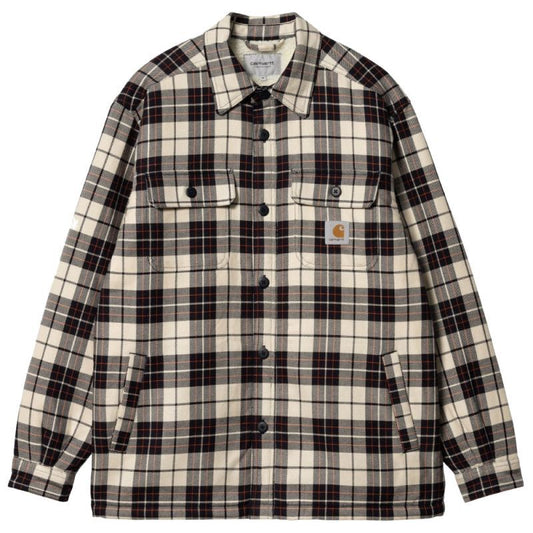 Arden Check Flannel Shirt Jacket BEG フランネル チェック 長袖 シャツ ジャケット