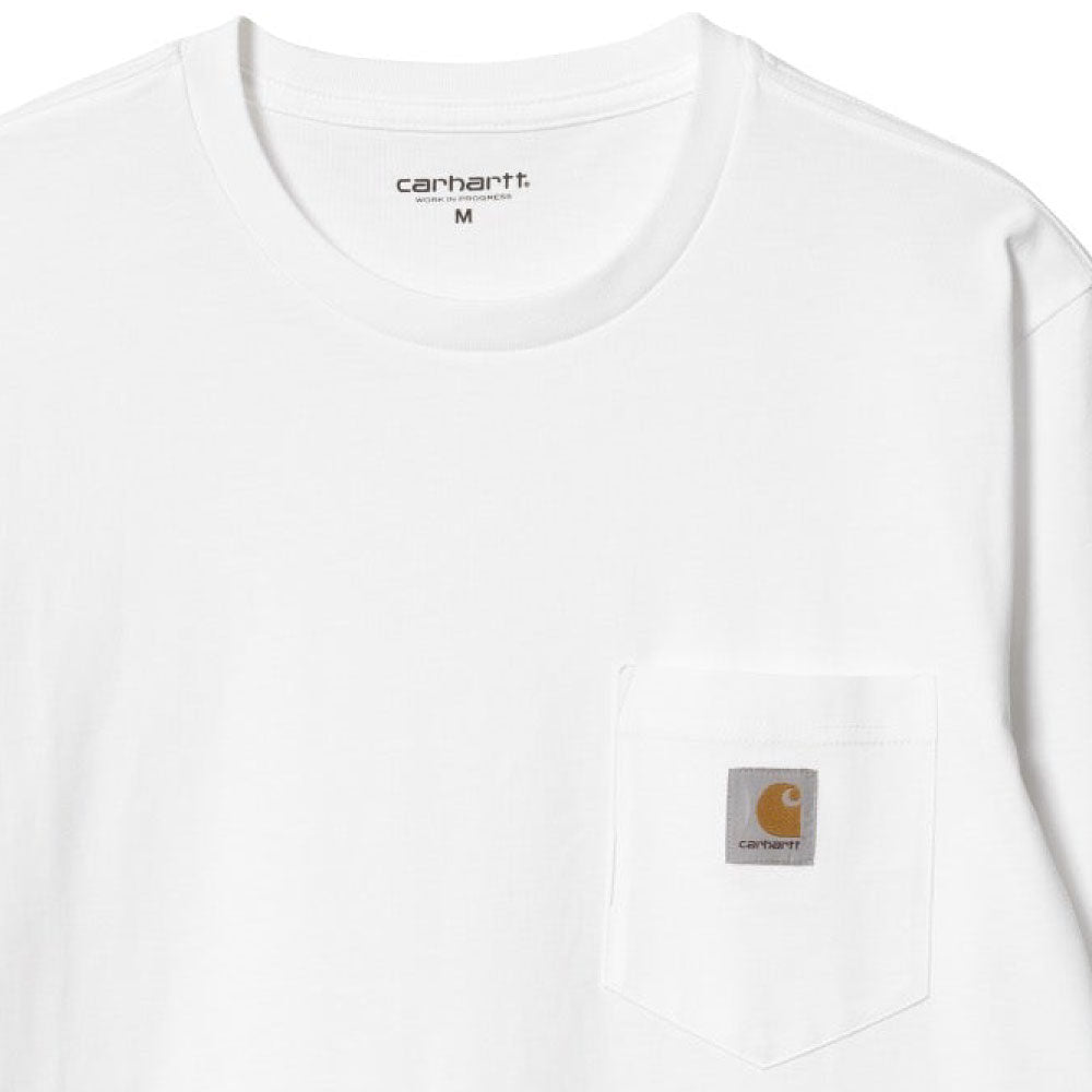 Logo Pocket L/S Tee ワンポイント ロゴ ポケット 長袖 Tシャツ