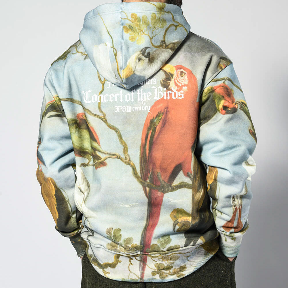 × Prado Museum Concert Of The Birds Sweat Hoodie プラド ミュージアム プルオーバー パーカー スウェット